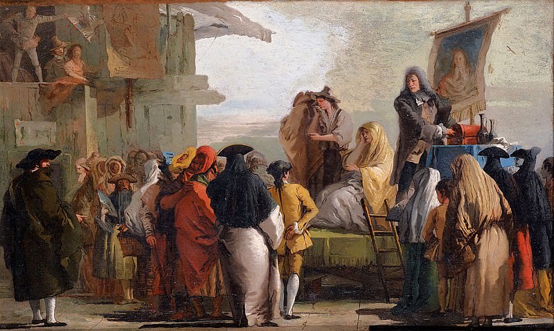 The Dentist. Giovanni Battista Tiepolo