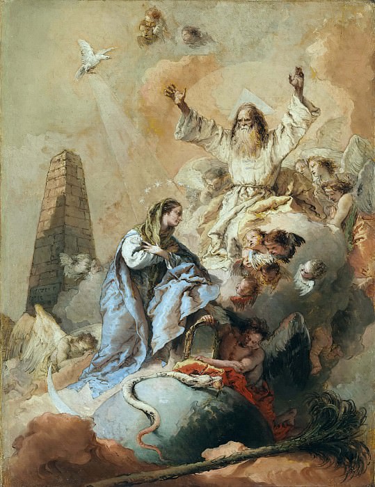 Immaculate Conception. Giovanni Battista Tiepolo