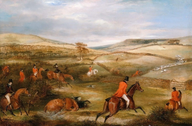The Berkeley Hunt, 1842- The Chase
