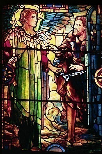Tiffany The Release of Peter. Louis Comfort Tiffany