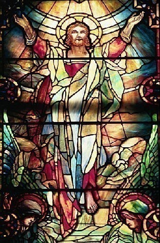 Tiffany The Ascension. Louis Comfort Tiffany