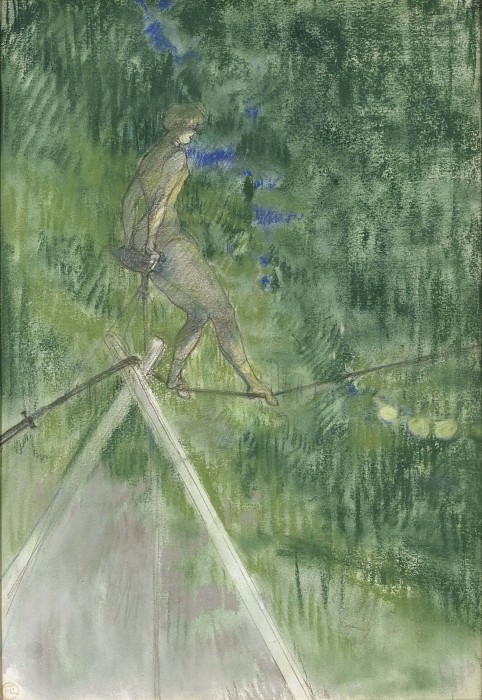 The Rope Dancer. Henri De Toulouse-Lautrec
