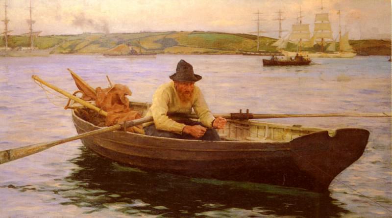 Tuke Henry Scott The Fisherman. Henry Scott Tuke