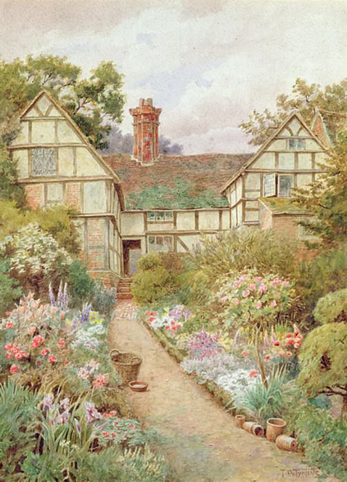 Cottage Garden. Thomas Nicholson Tyndale