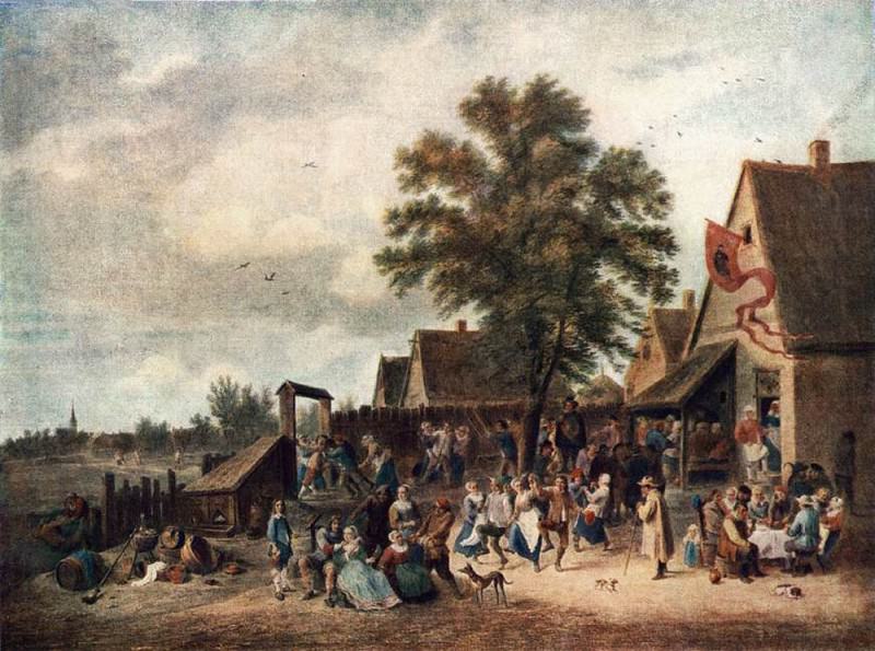 TENIERS David the Younger The Village Feast. David II (the Younger) Teniers