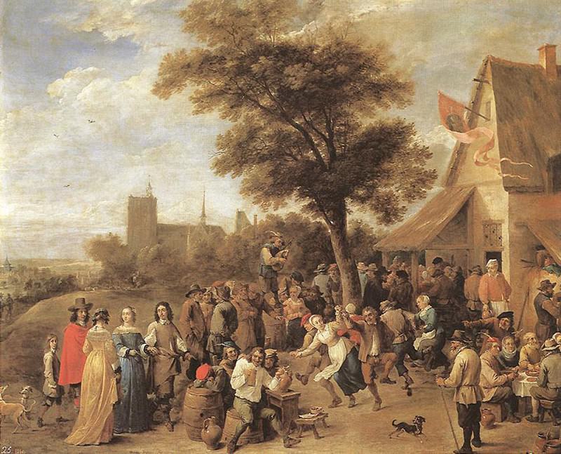 TENIERS David the Younger Peasants Merry making. David II (the Younger) Teniers