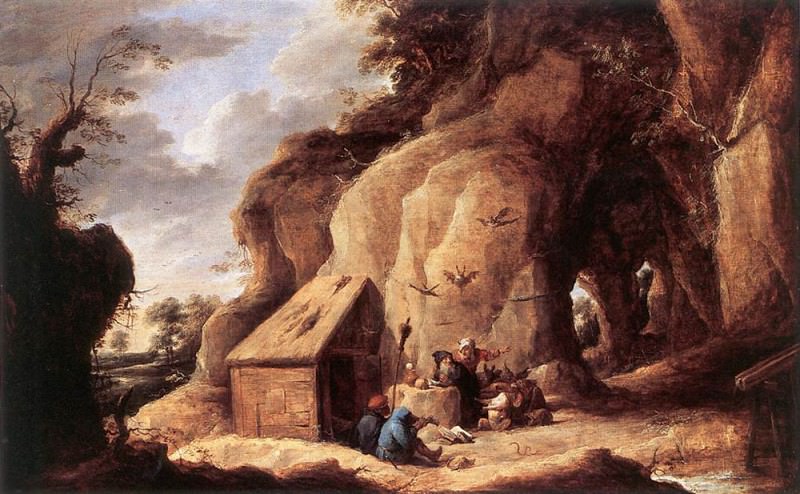TENIERS David the Younger The Temptation Of St Anthony. David II (the Younger) Teniers