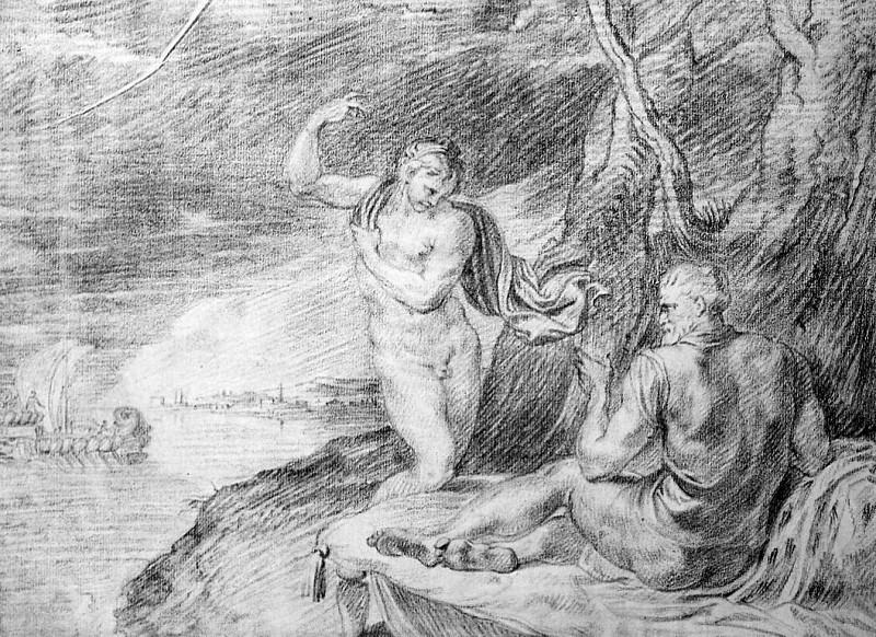 Thulden van Theodoor Minerva and Odyseus at Telemachus Sun. Теодор Ван Тулден