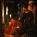 Saint Sebastian Tended by Irene, Georges de La Tour