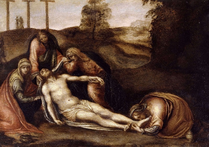 Lamentation over the dead Christ. Talpino (Enea Salmeggia)