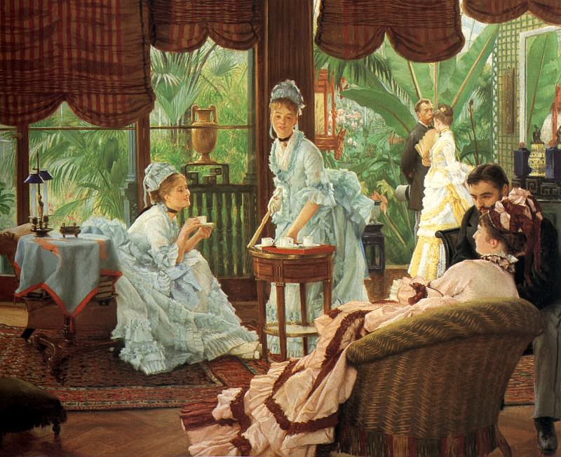 In the Conservatory. Jacques Joseph Tissot