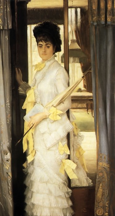 Portrait of Miss Lloyd. Jacques Joseph Tissot
