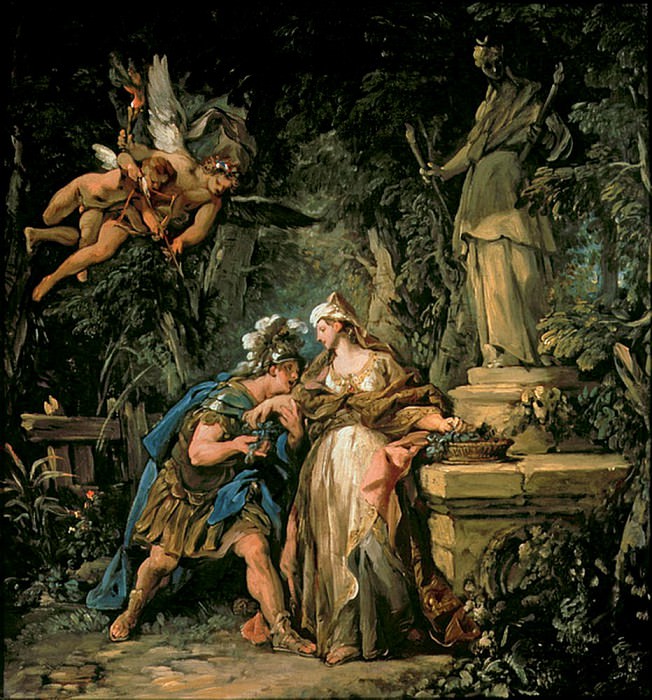 Jason Swearing Eternal Affection to Medea. Jean Francois De Troy