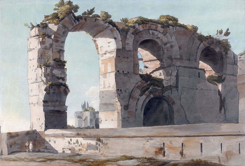 The Claudian Aquaduct, Rome