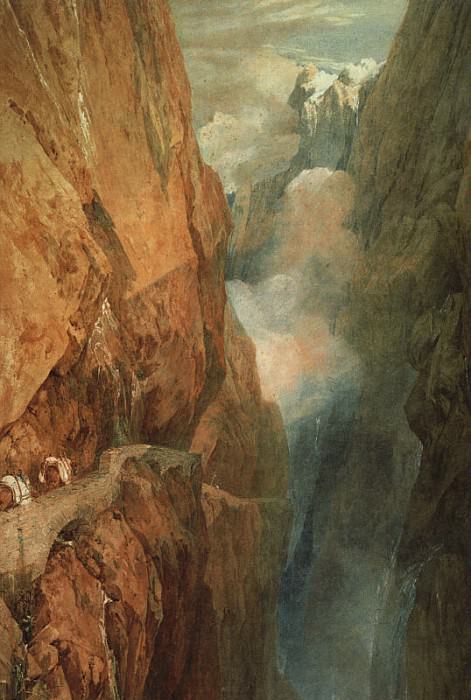 Turner Joseph The Passage of the St. Gothard 1804. Джозеф Уильям Мэллорд Тёрнер