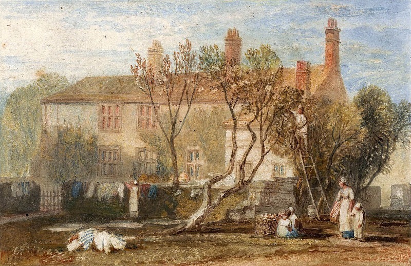 Steeton Manor House, Near Farnley. Joseph Mallord William Turner