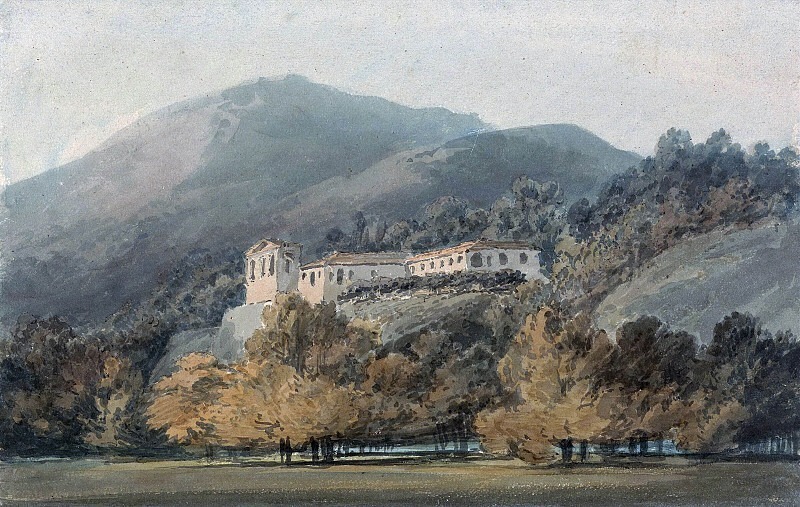 Santa Lucia, A Convent near Caserta. Joseph Mallord William Turner