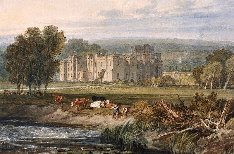 View of Hampton Court, Herefordshire, from the Southeast. Joseph Mallord William Turner