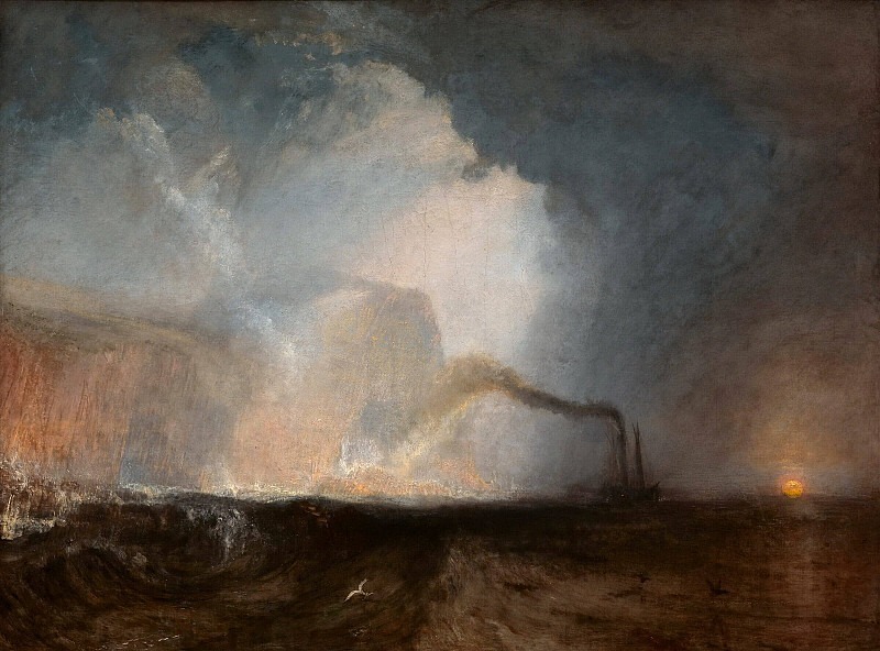 Staffa, Fingal’s Cave. Joseph Mallord William Turner