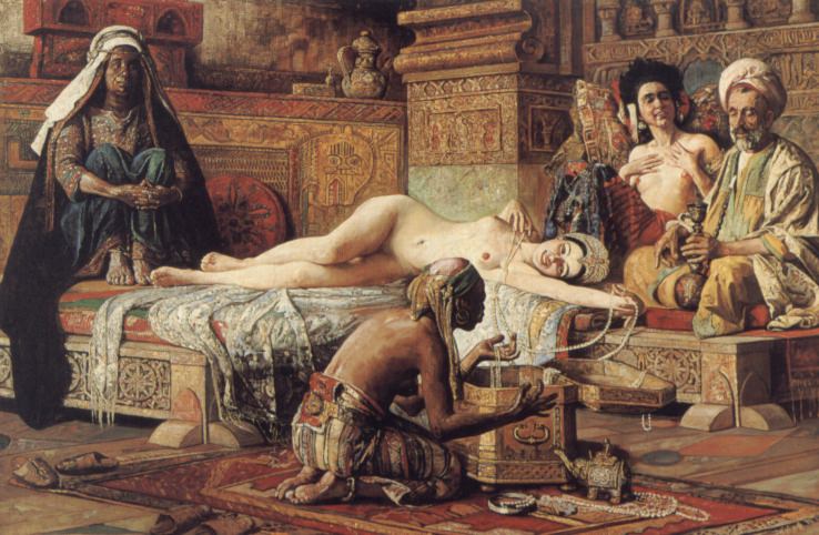 In the Harem. Дьюла Торнаи