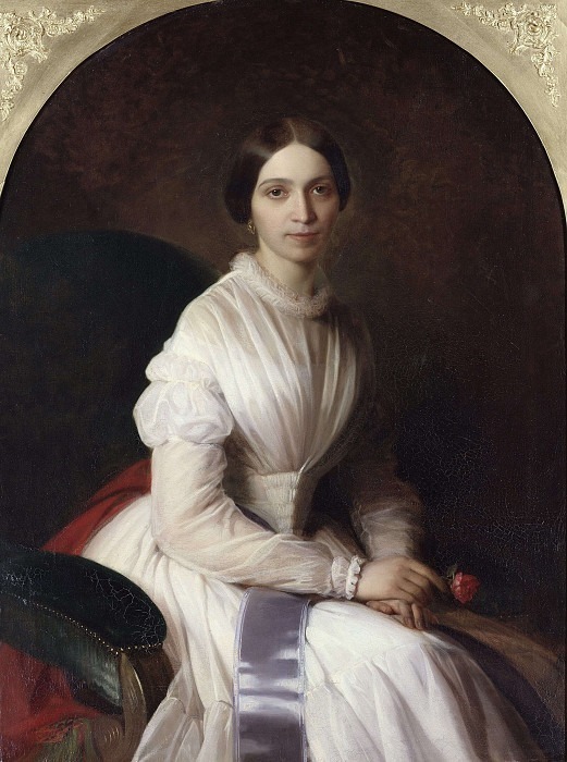 Полковник Энн Ловиса Лагерхельм, урождённая Гейджерстам (1824-1891). Уно Тройли