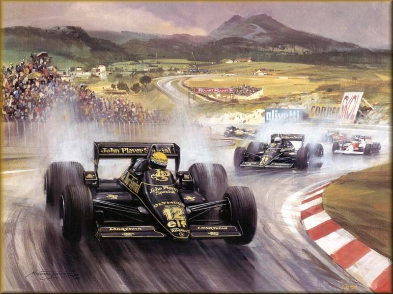 CorsaScan 035 Senna At Estoril 1985. Майкл Тернер