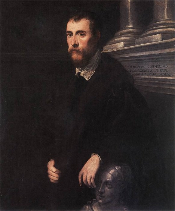 Portrait of Giovanni Paolo Cornaro. Tintoretto (Jacopo Robusti)