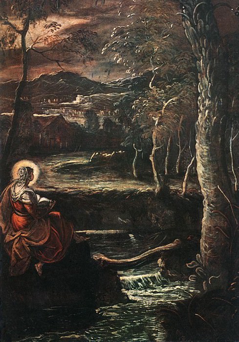 Tintoretto St Mary of Egypt. Тинторетто (Якопо Робусти)