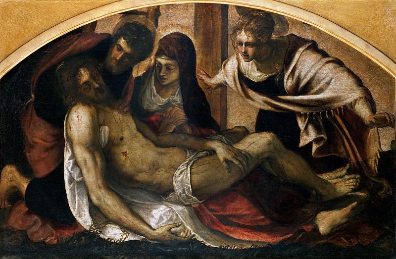 Pieta. Tintoretto (Jacopo Robusti)