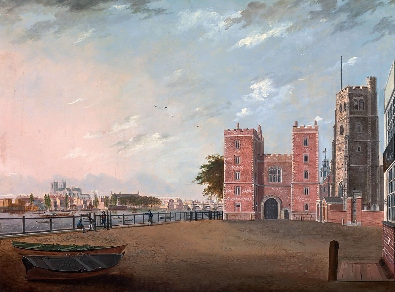 Lambeth Palace from the West. Daniel Turner