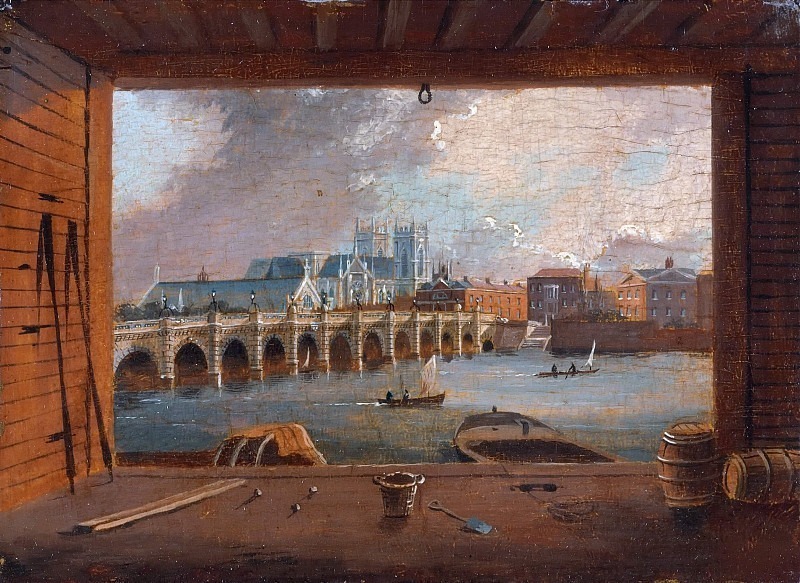 A View of Westminster Bridge. Daniel Turner