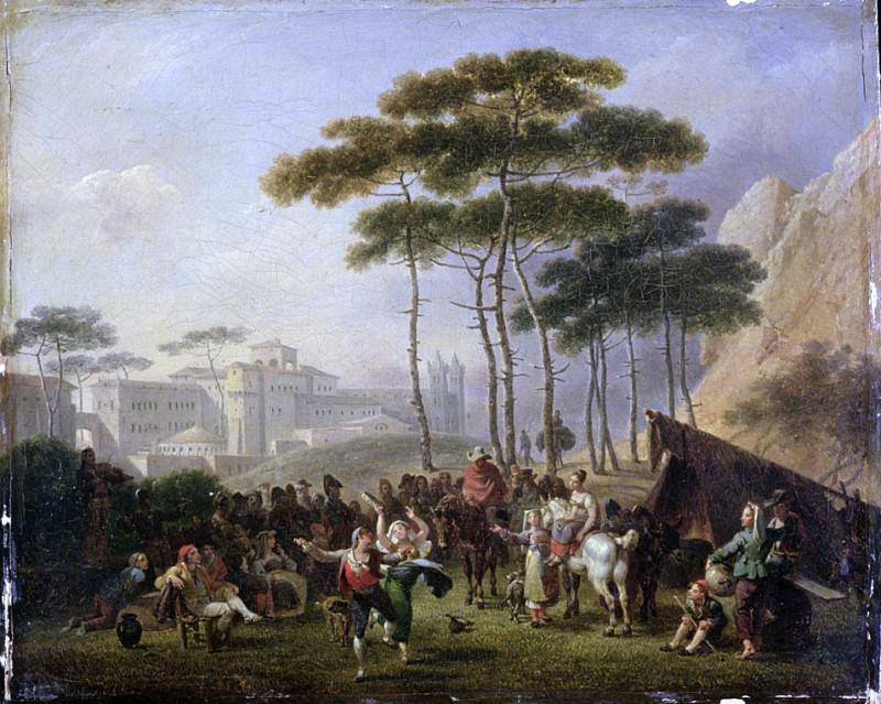 Festa Napolitana. Nicolas Antoine Taunay