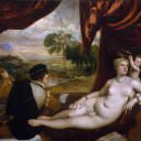 Венера и Лютнист, Тициан (Тициано Вечеллио)