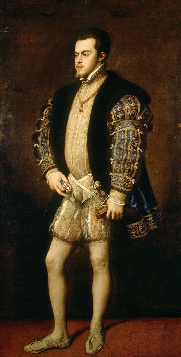Philip II. Titian (Tiziano Vecellio)