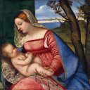 Мадонна с младенцем, Тициан (Тициано Вечеллио)