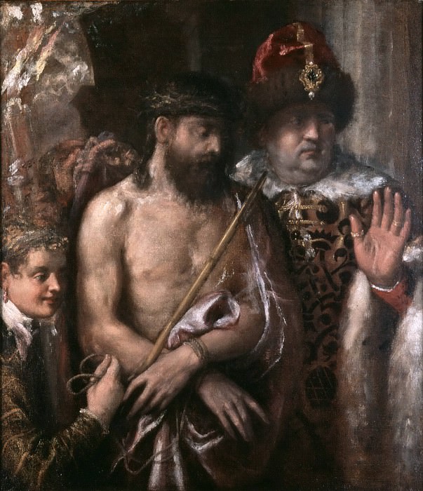 Ecce Homo. Titian (Tiziano Vecellio)