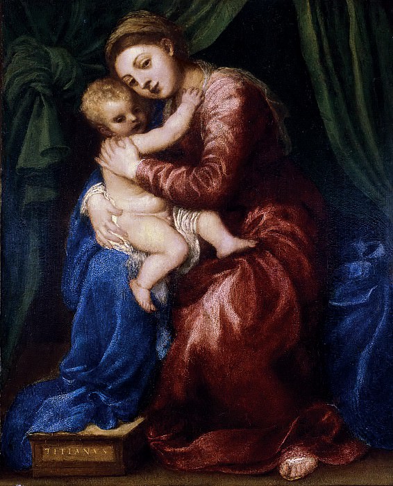 Мадонна с Младенцем, Тициан (Тициано Вечеллио)