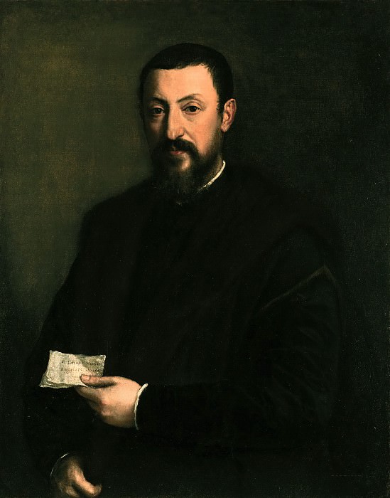 Portrait of a Gentleman. Titian (Tiziano Vecellio)