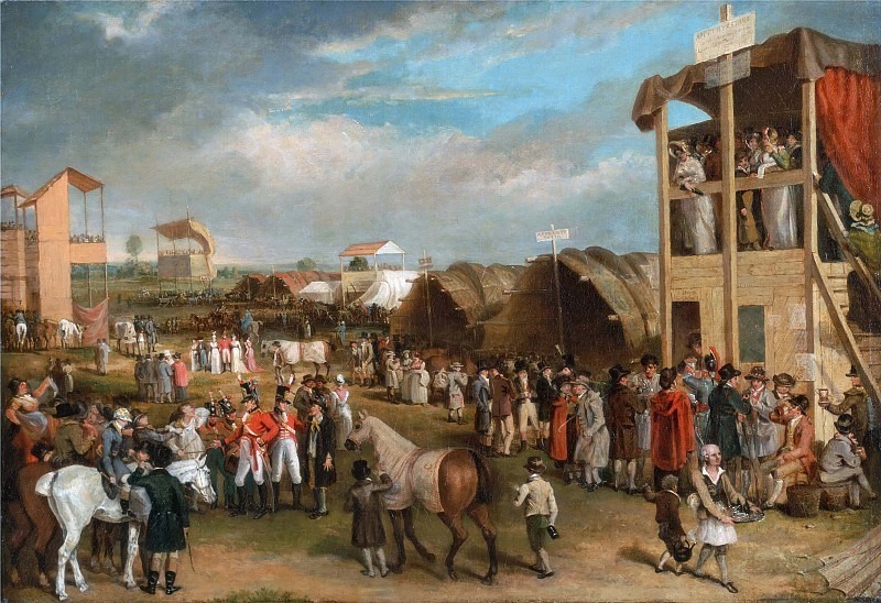An Extensive View of the Oxford Races. Charles Turner