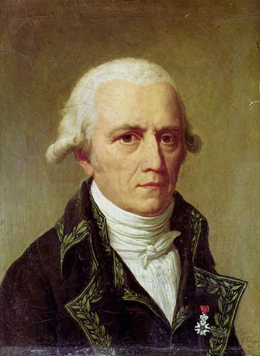 Portrait of Jean-Baptiste de Monet (1744-1829) Chevalier de Lamarck. Charles Thévenin