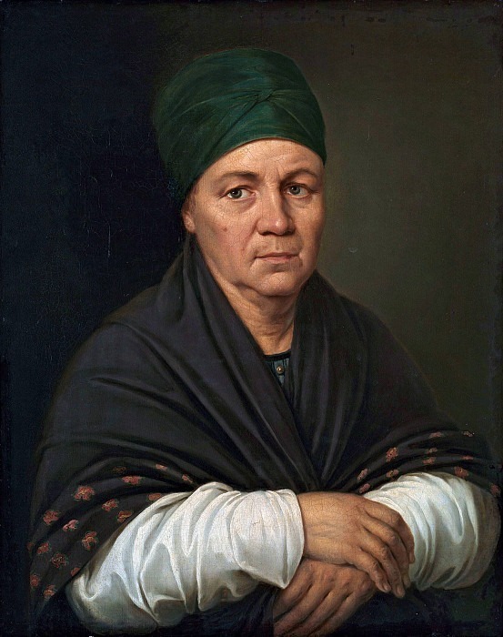 Portrait of Anastasia Mikheevna Serebryakova, Grigory Ugryumov