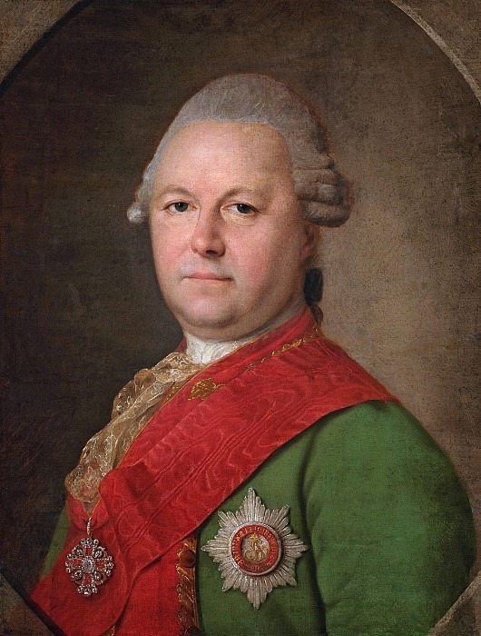Portrait of Alexander Ivanovich Glebov. Unknown painters