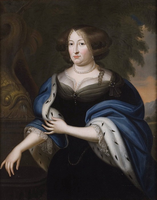 Hedvig Sofia (1623-1683), Princess of Brandenburg Rural Countess of Hessen-Kassel. Unknown painters