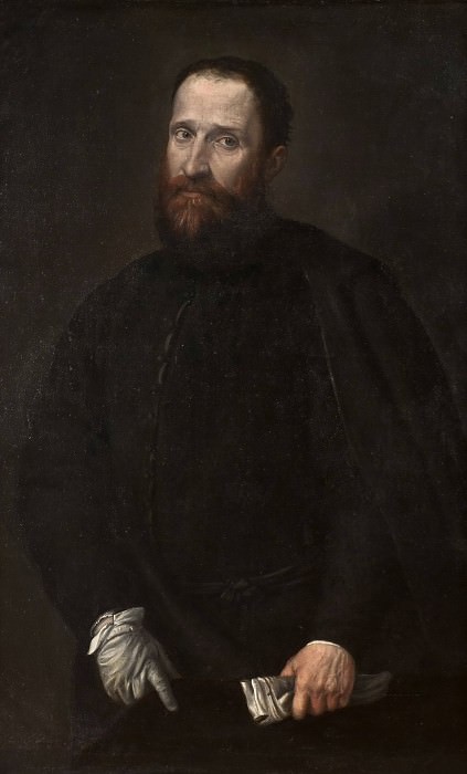 Portrait of a Red-bearded Man. Unknown painters