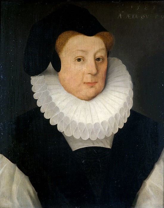 Portrait of Katherine, Lady Gresley | 487. Unknown painters (British School)