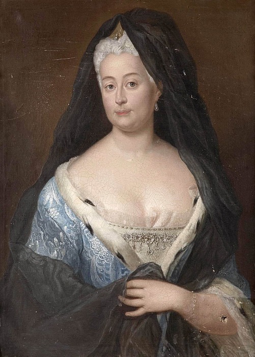 Johanna Charlotta (1682-1750), Princess of Anhalt-Dessau, Countess of Brandenburg. Unknown painters