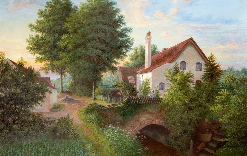 Spinner’s Mill Bournbrook. Unknown painters (J. Jolly)
