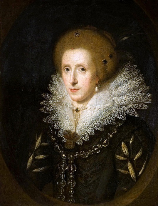 Lady Of The Brereton Family. Unknown painters (British School)