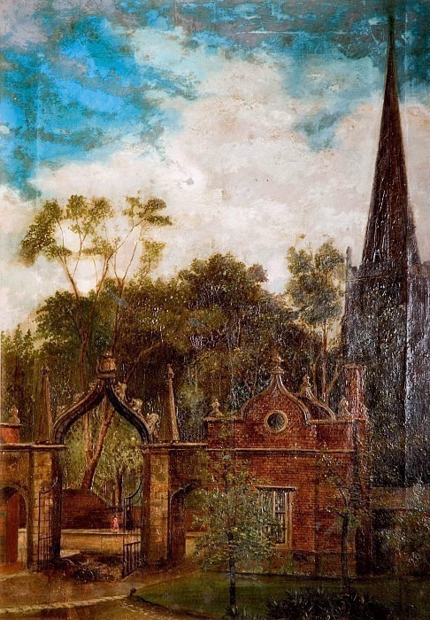 Tudor Gateway, Aston Hall. Unknown painters (Pountney, H.E.)