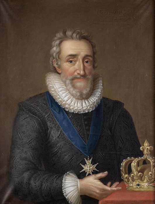 Henry IV (1553-1610), King of France. Unknown painters